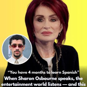 SHARON OSBOURNE STRIKES BACK : The TV Legend Takes Aim at Bad Bunny and the Super Bowl Halftime Controversy After Bad Bunny told Americans to โlearn Spanish in four monthsโ nh
