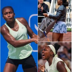 "You bastard, who dares to steal my racket..." Coco Gauff panicked, ran straight to the stands screaming, she was worried because there were only 15 minutes left to start the 2025 China Open, but her competition racket suddenly disappeared.