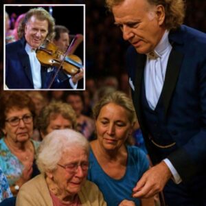 💥🎻 A MOMENT THAT SILENCED THE ENTIRE AUDIENCE: André Rieu Pauses His Concert After Noticing an 87-Year-Old Blind Woman Crying —