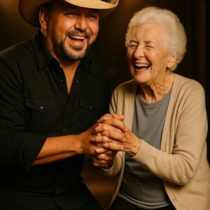 HE KEPT HIS PROMISE 💔🎸 She was 99 years old — Jason Aldean’s oldest and most devoted fan. For decades, his songs had been the soundtrack of her life