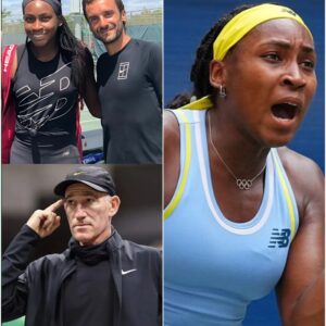 Coco Gauffโs coach has broken his silence with a shocking statement after her controversial defeat