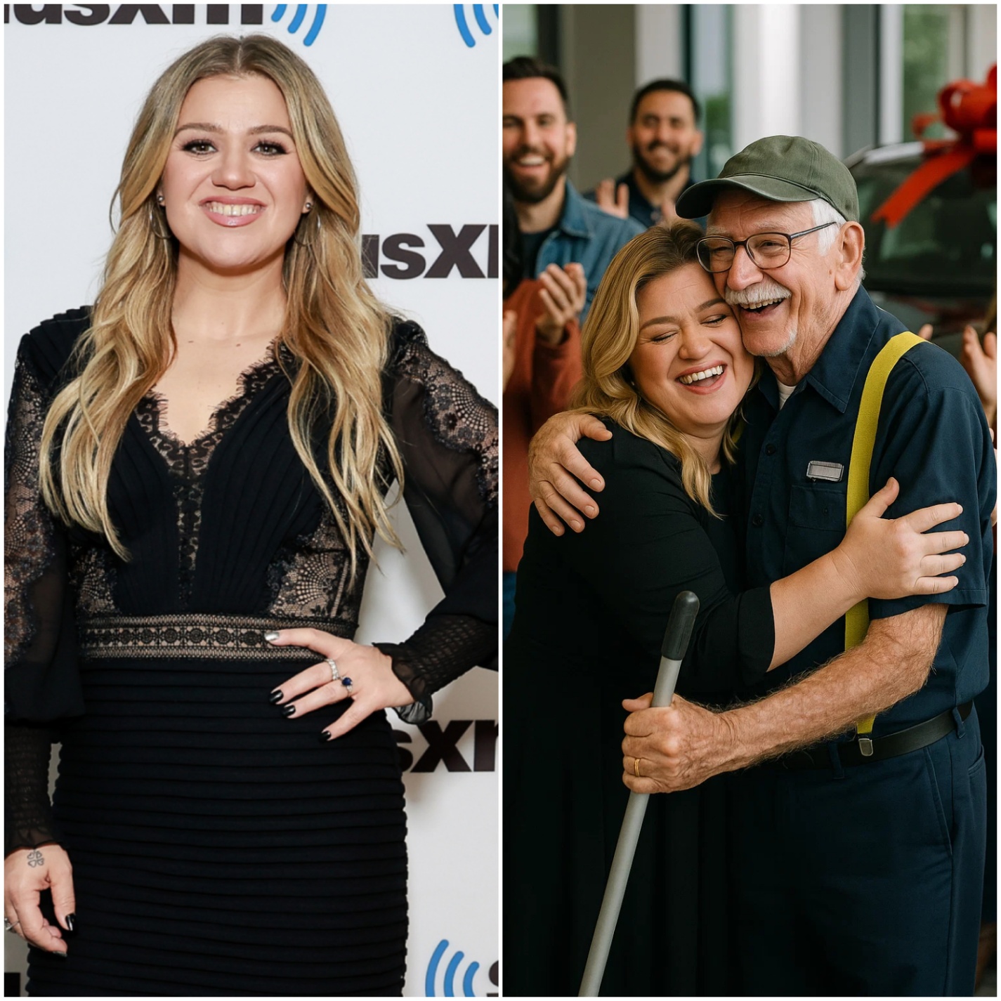 Kelly Clarkson Returns to Her Old High School — Surprises the Janitor Who Believed in Her, Leaving Everyone in Tears – sun
