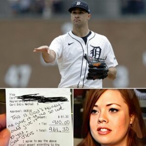 BREAKING: 24-Year-Old Waitress Breaks Into Tears After Reading What Tigers' Jack Flaherty Left on the Table After He Left—What He Left on the Table Changed Her Life...