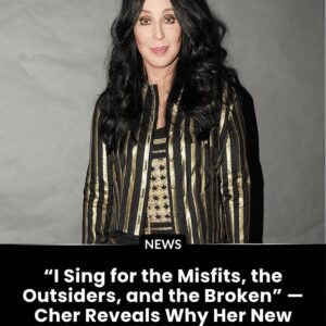 Cher Opens Up About Her Most Emotional Music Yet: “I Sing for the Misfits, the Outsiders, and the Broken”