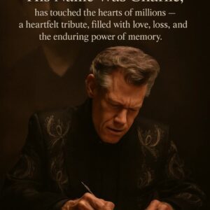 HEARTFELT NEWS: Randy Travis has introduced a deeply emotional new ballad titled “His Name Was Charlie,”_cd