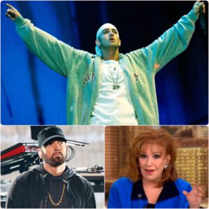 “I WON’T LET MY PRINCIPLES OR INTEGRITY BE TWISTED FOR ENTERTAINMENT.” EMINEM WALKS OUT of The View After Fiery On-Air Clash With Joy Behar 🚨