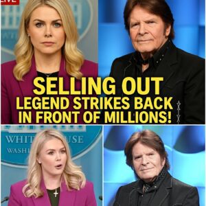 LIVE TV DRAMA! Karoline Leavitt ACCUSES John Fogerty of “Selling Out” — Legend Strikes Back in Front of Millions! nn