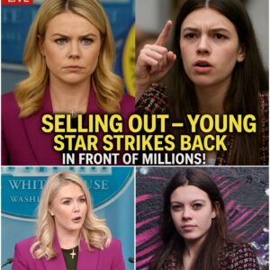 LIVE TV DRAMA! Karoline Leavitt ACCUSES Courtney Hadwin of “Selling Out” — Young Star Strikes Back in Front of Millions! nn
