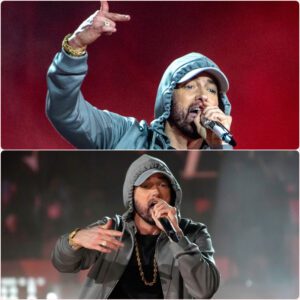 Eminem shocked fans in downtown Detroit when he jumped into a street band’s jam session, turning an ordinary sidewalk into an unforgettable live show. 🎤🔥