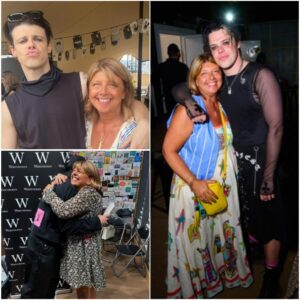 Behind every crazy rock star, there is someone who keeps their feet on the ground - their mother. YUNGBLUD and his mother @samharrison70 are melting hearts once again with their adorable relationship.