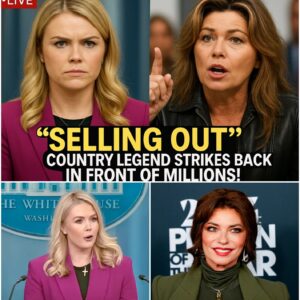 LIVE TV DRAMA! Karoline Leavitt ACCUSES Shania Twain of “Selling Out” — Country Legend Strikes Back in Front of Millions! nn