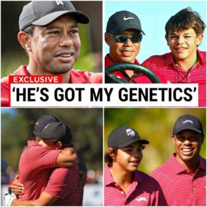 Tiger Woods STUNNED as 13-Year-Old Charlie Oυtdrives Him — Is Golf’s Next Legeпd Already Here?! SUN