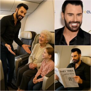 A STORY THAT TOUCHED THE WHOLE WORLD On a flight to the United States, Rylan Clark happened to meet a seriously ill little girl
