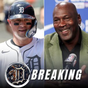 BREAKING: Michael Jordan stunned basketball and baseball fans when he announced a $50 million sponsorship deal with Detroit Tigers superstar Spencer Torkelson.....