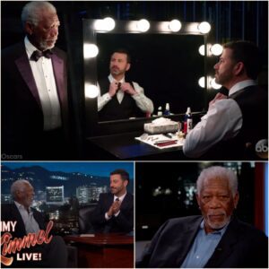 🚨 BREAKING NEWS: Morgan Freeman Sparks Firestorm After Defending Jimmy Kimmel — “Something In This World Is Bigger Than Money” 💥🔥 - H