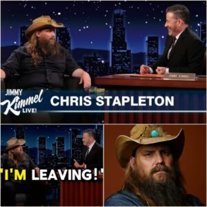🚨 BREAKING NEWS: Chris Stapleton Sparks Global Firestorm After Defending Jimmy Kimmel — “Something In This World Is Bigger Than Money” 💥🔥 - H