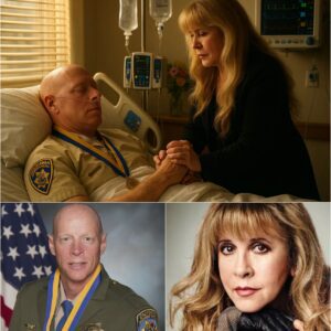 STEVIE NICKS VISITS HELICOPTER HERO — THE MAN WHO ONCE SAVED 40 LIVES NOW FIGHTS FOR HIS OWN_cd