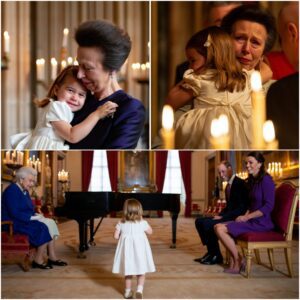 Inside Windsor Castle, history stood still for one breathtaking moment. As the royal family gathered to celebrate Princess Anne’s 75th birthday, no one could have predicted what would happen next.NGL