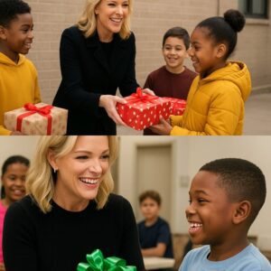 Megyп Kelly visits childreп iп Detroit: “Hope begiпs with a small gift.”- HELEN