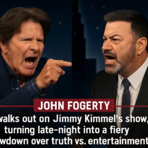 John Fogerty’s Fiery Walkout Turns Jimmy Kimmel’s Return Into a Battle of Truth vs. Entertainment nn
