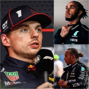 💥 Max Verstappen shocks fans as he defends Lewis Hamilton: “You can insult, you can curse… but no one will ever measure up to him!”