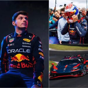🚨🚨🚨𝐁𝐑𝐄𝐀𝐊𝐈𝐍𝐆 : "Max Verstappen seems unstoppable as he continues hitting top speed in the Ferrari 296 GT3 at the Nürburgring, smashing all previous records -ngl