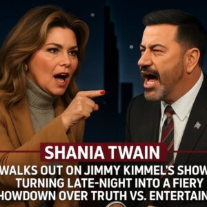 Shania Twain Takes Over Late-Night TV in Fiery Showdown with Jimmy Kimmel nn
