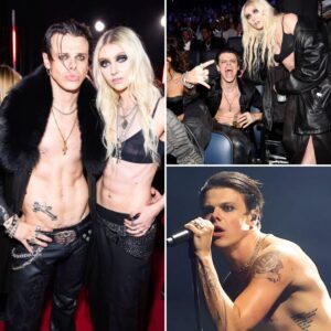 The MTV Video Music Awards red carpet was on fire when Yungblud appeared alongside Taylor Momsen.