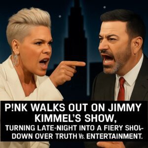 P!nk’s Fiery Walkout on Jimmy Kimmel: A Stand for Truth and Integrity nn