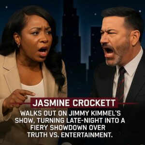 Jasmine Crockett Shakes Up Jimmy Kimmel’s Show with Fiery Walkout nn