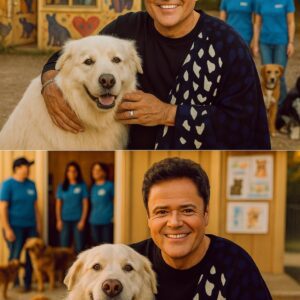 Donny Osmond Quietly Walked Into a Failing New Jersey Rescue Shelter — and What Happened Next Melted Hearts Around the World