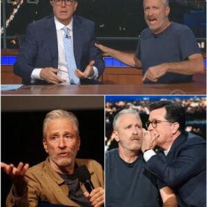 🔥 JON STEWART DROPS THE MIC: “YOU WANT ME SILENT? BRING ME A COFFIN!” — APPLE IN PANIC AS COLBERT RALLIES TO THE REVOLUTION! 🍿💥 TT