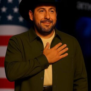 No one expected him to sing — but when Adam Sandler performed the American National Anthem, the entire arena was moved to tears.