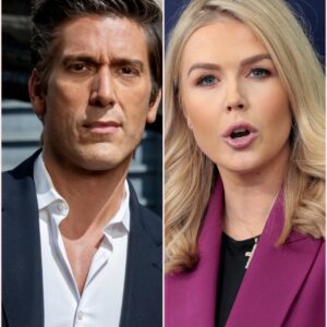 DAVID MUIR’S 12 WORDS THAT LEFT KAROLINE LEAVITT SPEECHLESS ON LIVE TV — “THE SILENCE AFTER SAID IT ALL.”...TOP