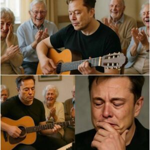 "The quiet halls of a Manila nursing home erupted with music and laughter today as Elon Musk made an unexpected visit—piano in tow. Residents were spellbound as