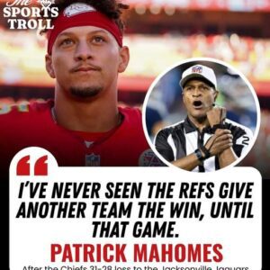 Patrick Mahomes is FED UP with Officiating in the NFL Costing the Chiefs Games 😤💯 - h