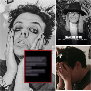 Yungblud Breaks Down in Tears After Revealing Diane Keaton’s Final Messages Before Her Death at 79 — A Heart-Shattering Confession
