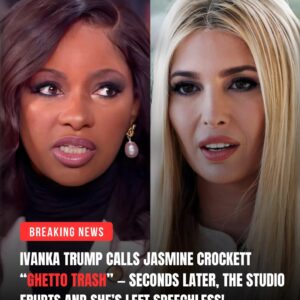 Ivanka T.r.u.m.p called Jasmine Crockett “GHETTO TRASH" but just 60 seconds