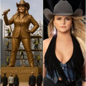 Wow! The President of the European Country Music Federation has launched a campaign to build a statue of Miranda Lambert as a great tribute to the number one female country icon in the world.**