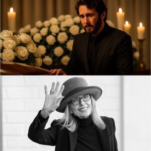 Breaking News: Josh Groban Holds Back Tears Beside Diane Keaton’s Family — A Final Farewell That Silenced the World_cz