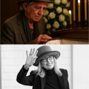 Breaking News: Keith Richards Holds Back Tears Beside Diane Keaton’s Family — A Final Farewell That Silenced the World_cz