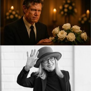 Breaking News: Randy Travis Holds Back Tears Beside Diane Keaton’s Family — A Final Farewell That Silenced the World_cz