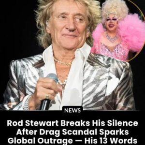 When outrage over a drag scandal turned cruelly against an entire community, Rod Stewart stepped in