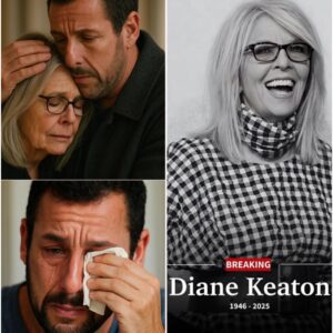 Breaking News: Adam Sandler Breaks Down in Tears After Revealing Diane Keaton’s Final Messages Before Her De@th at 79