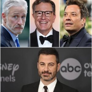 “Jon Stewart, Stephen Colbert, and Jimmy Fallon kicked off Thursday night with pointed takes on ABC’s sudden, indefinite suspension of Jimmy Kimmel Live! TT