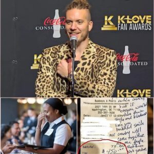 Brandon Lake’s $2,000 Tip and Heartfelt Note: A Waitress’s Tears Spark a Wave of Inspiration. ws