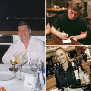 Waitress Jade, 24, who had been struggling to make ends meet and working tirelessly to pay off her debts, had no idea she was serving Formula 1 superstar Max Verstappen.