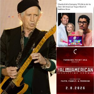 BREAKING NEWS: Keith Richards Donates $7 Million to Turning Point USA for “All-American Halftime Show”_cz