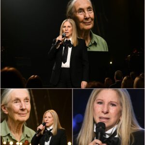 Barbra Streisand’s Heartfelt Tribute to Jane Goodall Moves London’s O2 Arena to Tears. ws