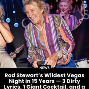Rod Stewart proved he’s still the ultimate rock ’n’ roll wild card — and Vegas loved every second of it